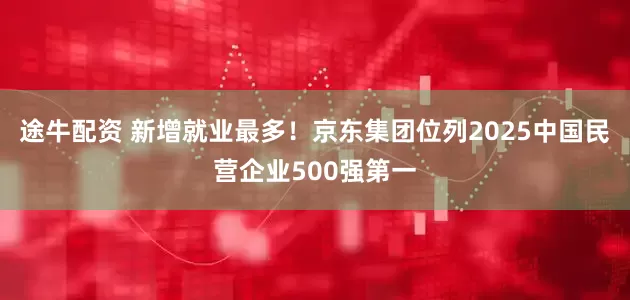 途牛配资 新增就业最多！京东集团位列2025中国民营企业500强第一